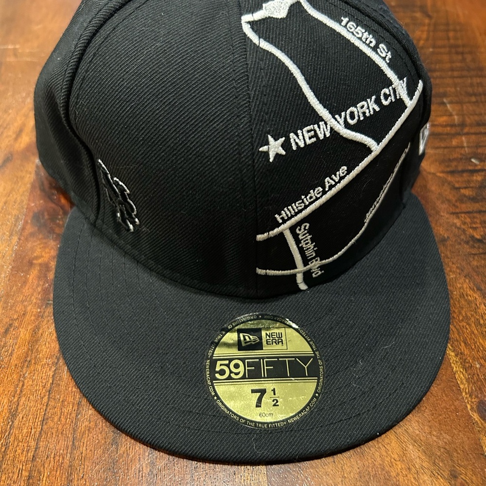 Rare New York Mets New Era 59Fifty Black New York City Cap